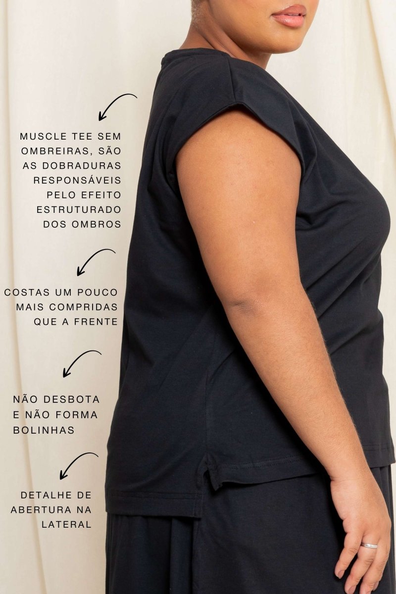 Regata Muscle Tee - Branco - Uhnika