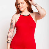 Regata Nadador com Elástico - Vermelho - Uhnika