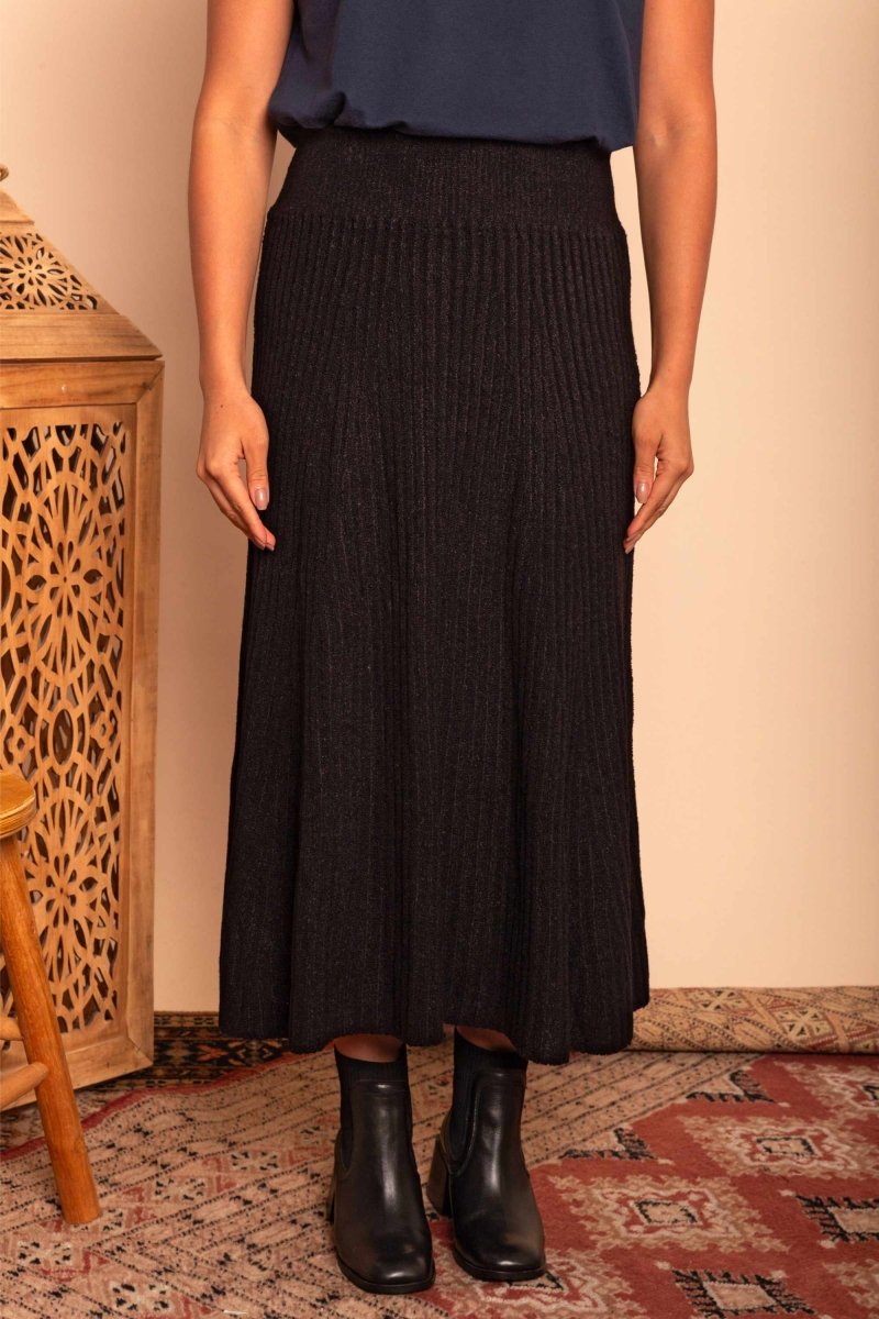 Saia Midi de Tricot Nômade