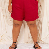 Shorts Barra Italiana - Bordô - Uhnika