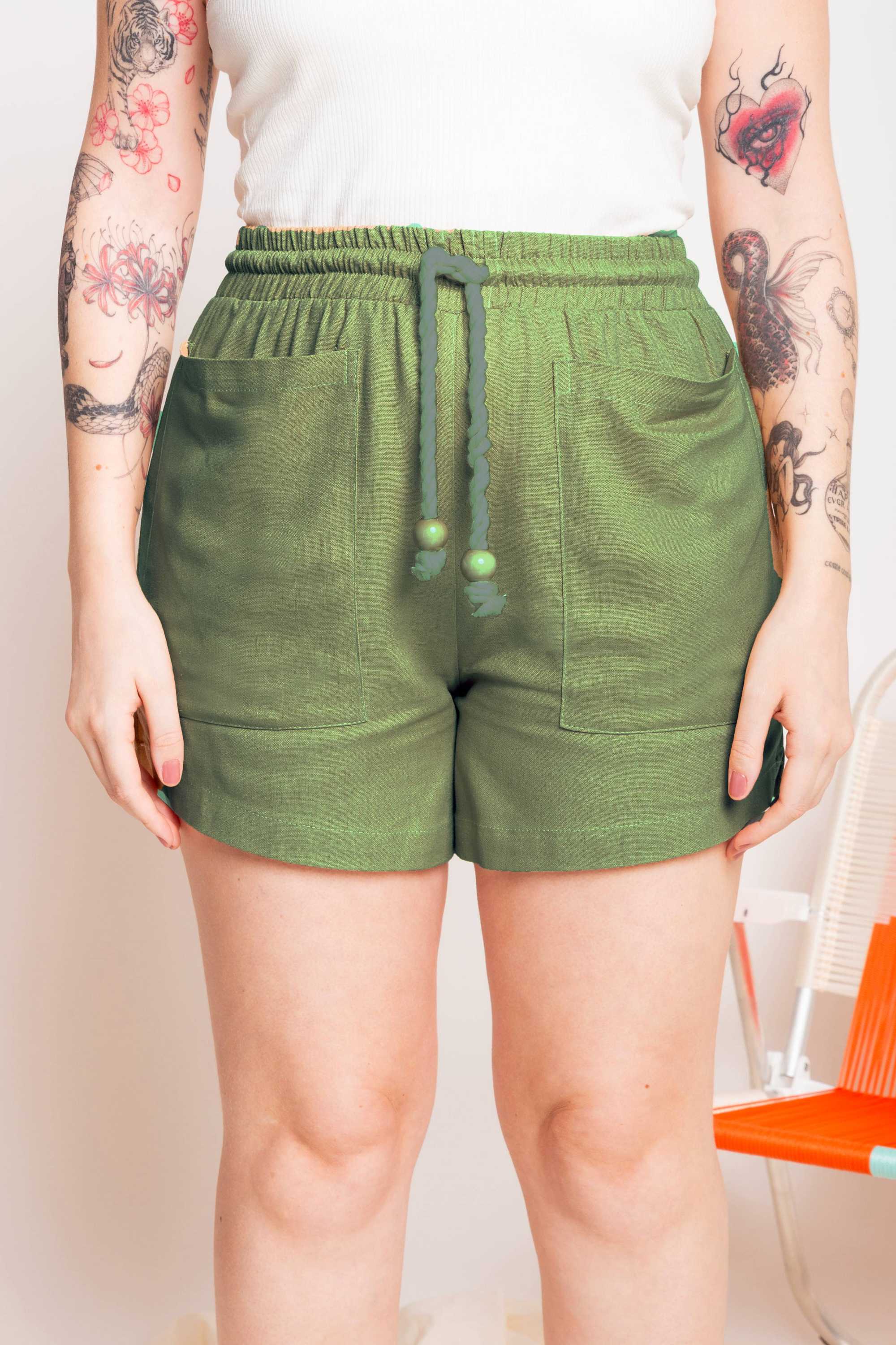 Shorts de Linho Savana