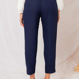 Calça Skinny de Linho
