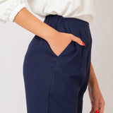 Calça Skinny de Linho