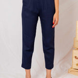 Calça Skinny de Linho