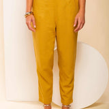 Calça Skinny de Linho