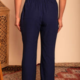 Calça Reta Alfaiataria Feminina