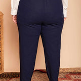Calça Skinny de Linho