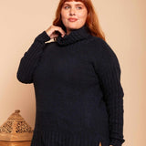 Blusa de Tricot Oversized