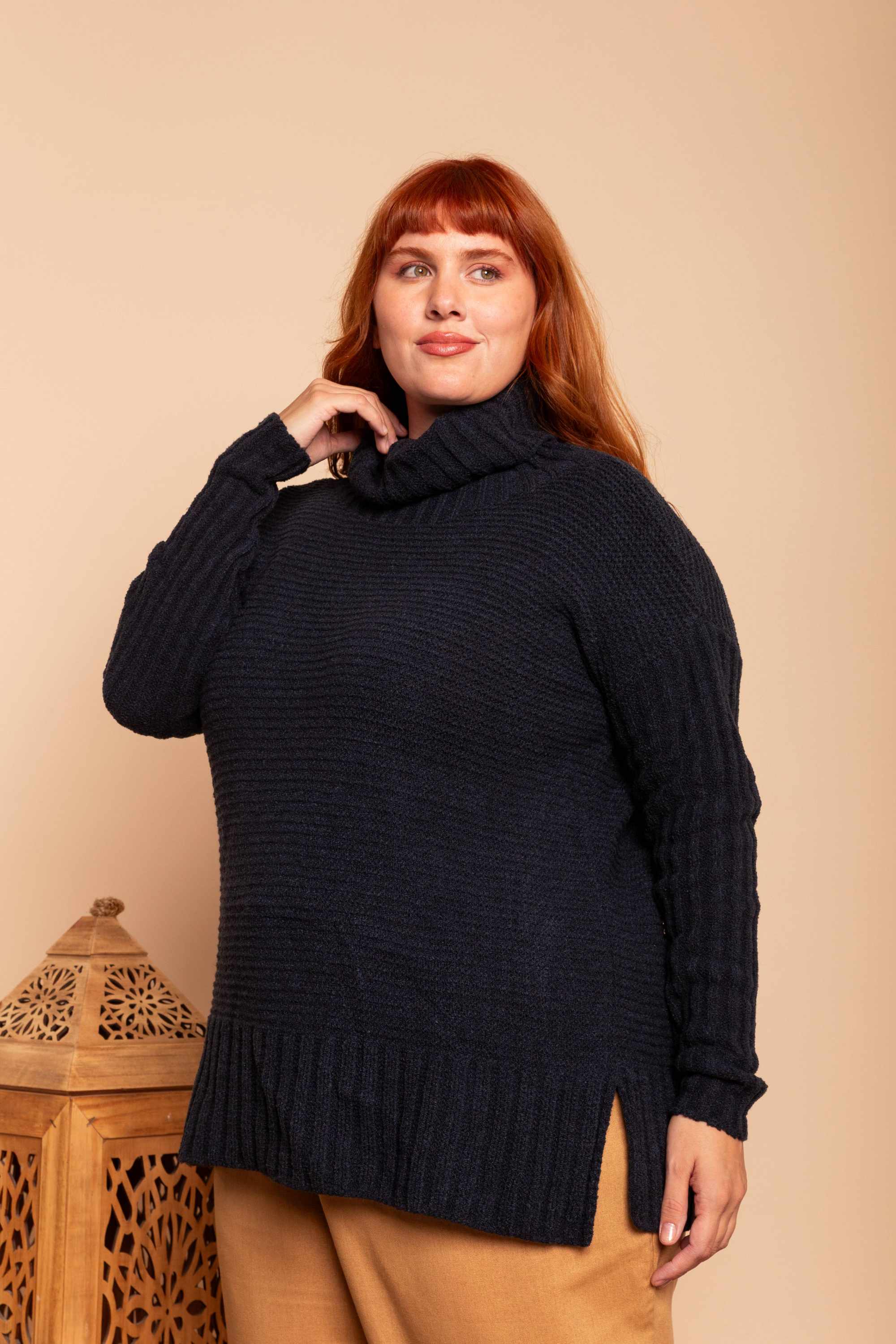 Blusa de Tricot Oversized