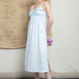 Vestido Midi Feminino Amália - Azul Celeste - Uhnika