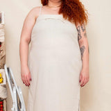 Vestido de Linho Luna - Linho Natural - Uhnika